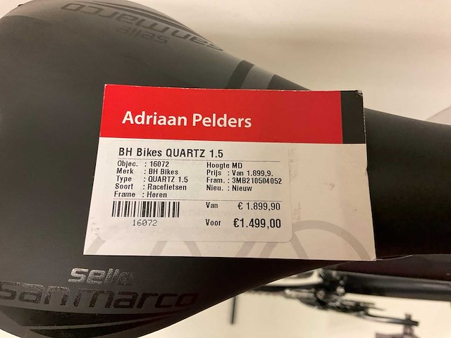 Bh quartz racefiets - afbeelding 5 van  5