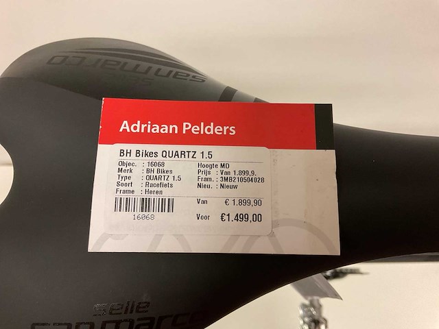 Bh quartz racefiets - afbeelding 5 van  5