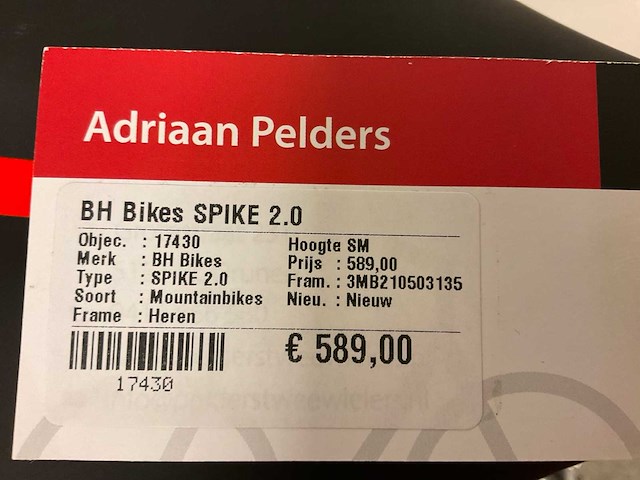 Bh spike 29 mountainbike - afbeelding 6 van  6