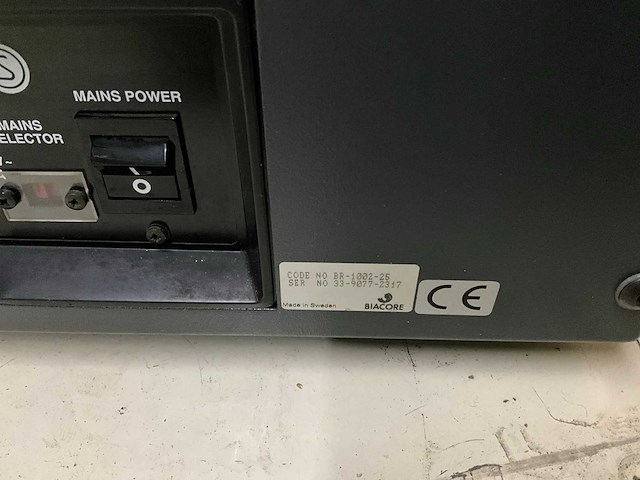 Biacore 2000 oppervlakteplasmon resonantiesysteem - afbeelding 4 van  9