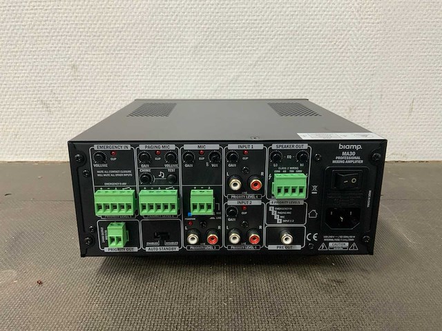 Biamp - ma30 - stereo versterker - afbeelding 4 van  7