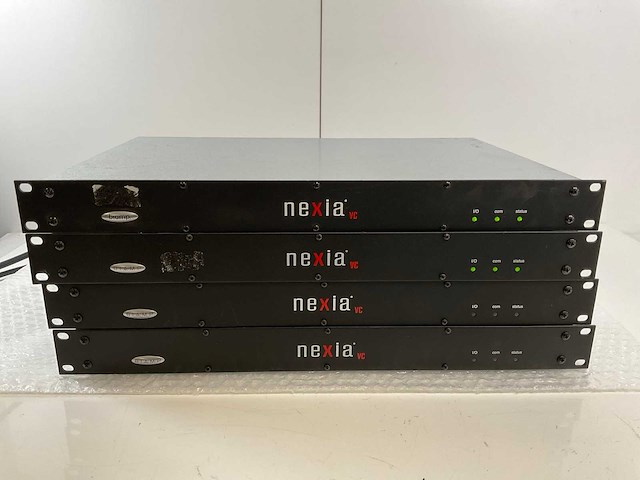 Biamp (nexia-vc) professional 8 wide-band digital signal processors (4x) - afbeelding 1 van  7