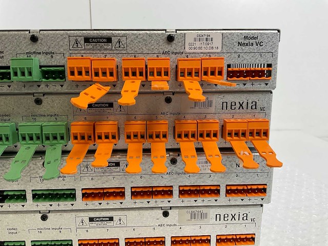 Biamp (nexia-vc) professional 8 wide-band digital signal processors (4x) - afbeelding 6 van  7