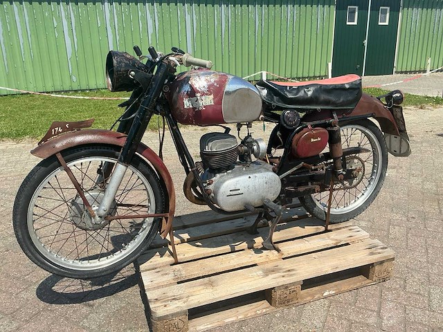 Bianchi mendola 174s motorfiets - afbeelding 1 van  14