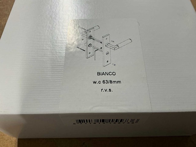 Bianco wc-deurbeslag (26x) - afbeelding 3 van  3