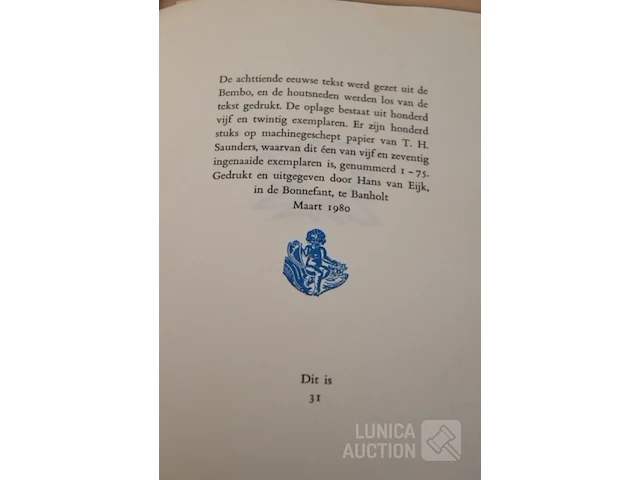 Bibliofiel drukwerk - afbeelding 7 van  8