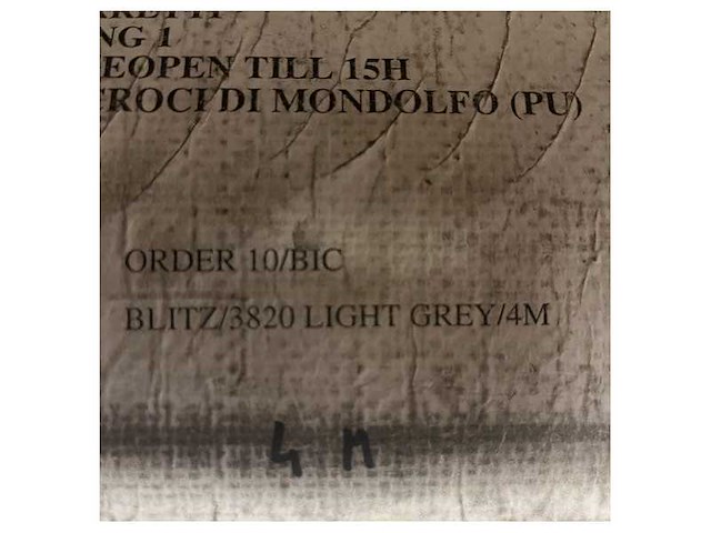 Bic blitz 3820 light gray carpet 3850 x 2450 mm - afbeelding 5 van  6