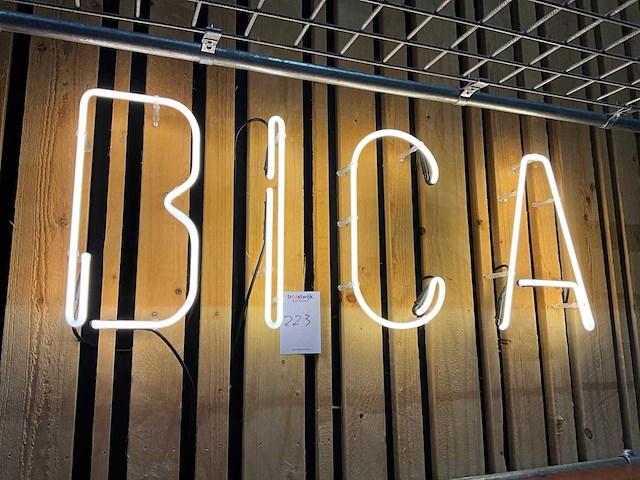 Bica neon letters - afbeelding 1 van  5