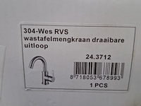 Bidet-handdouche-set, korver, rvs - afbeelding 4 van  5
