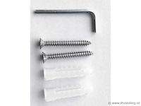 Bidirectionele led wandlamp sw-45-4 – 8w – ip54 – zwart (x4) - afbeelding 3 van  3