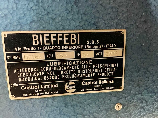 Bieffebi het vormen pers - afbeelding 6 van  7