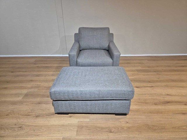 Bielefelder werkstatte - inspiration - 3 zits bank + fauteuil + hocker (3x) - afbeelding 8 van  17