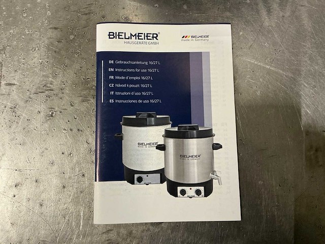 Bielmeier inmaakketel 1800w - afbeelding 5 van  7