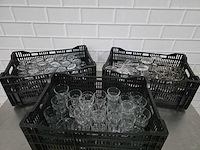 Bier- en drinkglazen in opbergkrat (3x) - afbeelding 1 van  4