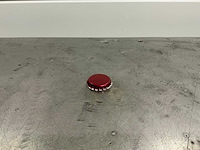 Bier dop pink/silver 26mm (10500x) - afbeelding 1 van  5