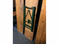 Bierbanken (7x) + biertafel - afbeelding 5 van  8
