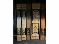 Bierbanken (7x) + biertafel - afbeelding 7 van  8