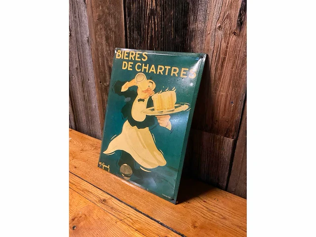 “bières de chartres” | horeca-/reclamebord - afbeelding 3 van  6