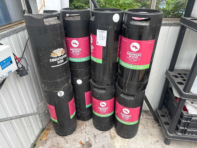 Bierfust 20 liter (8x) - afbeelding 1 van  1