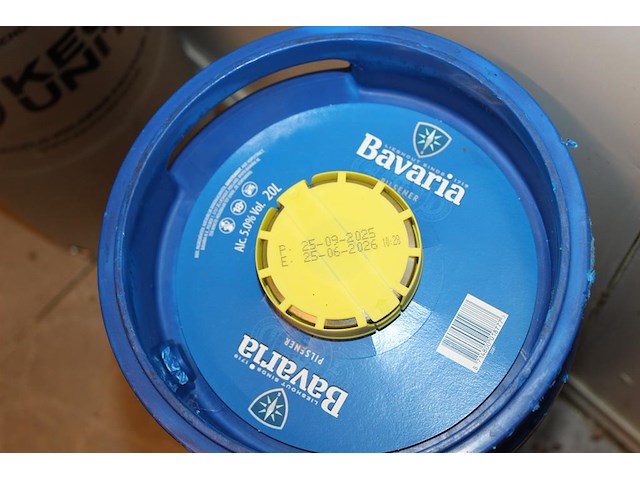 Bierfust 20 liter bavaria tht 6-27. - afbeelding 2 van  2