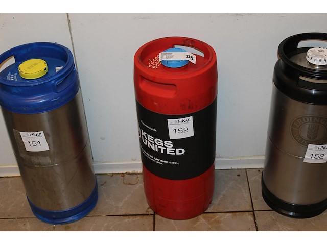 Bierfust 20 liter dutch bargain dubbel bok. tht 25-8-27. - afbeelding 1 van  2