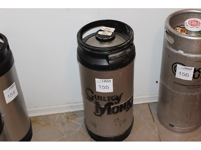 Bierfust 20 liter met ipa. tht onbekend. - afbeelding 1 van  2
