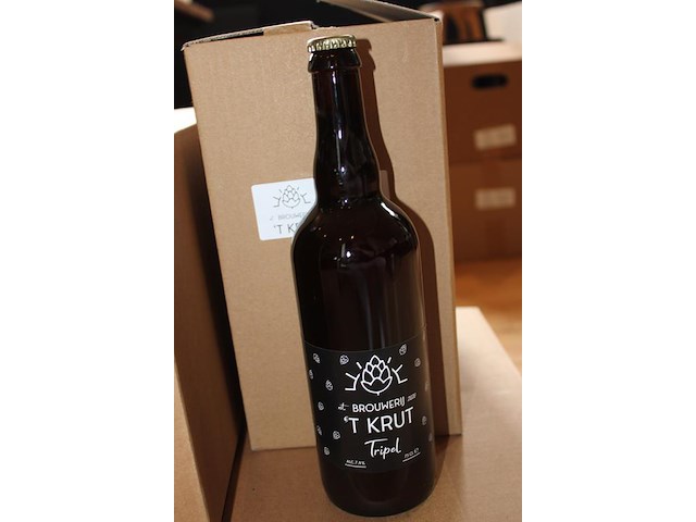 Bierpakket bestaande uit 24 flessen dubbel bier, 24 flessen fresh hop, 24 flessen blond bier en 6 grote fle... - afbeelding 4 van  4