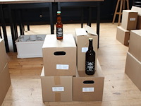 Bierpakket bestaande uit 24 flessen dubbel bier, 24 flessen fresh hop, 24 flessen blond bier en 6 grote fle... - afbeelding 1 van  4