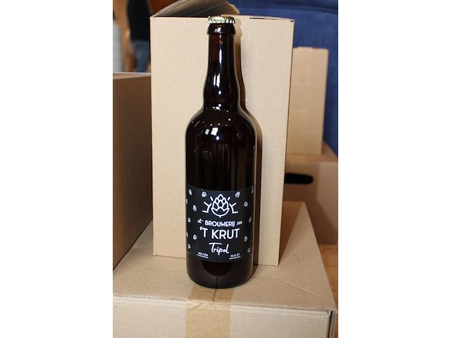 Bierpakket bestaande uit 24 flessen dubbel bier, 24 flessen fresh hop, 24 flessen blond bier en 6 grote fle... - afbeelding 4 van  4