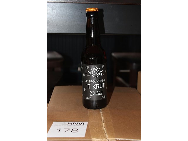 Bierpakket bestaande uit 24 flessen dubbel bier, 24 flessen fresh hop, 24 flessen blond bier en 6 grote fle... - afbeelding 3 van  4