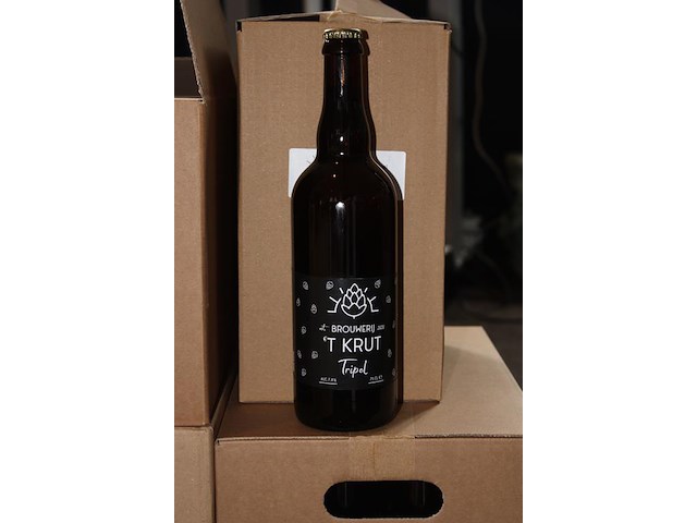 Bierpakket bestaande uit 24 flessen dubbel bier, 24 flessen fresh hop, 24 flessen blond bier en 6 grote fle... - afbeelding 4 van  4