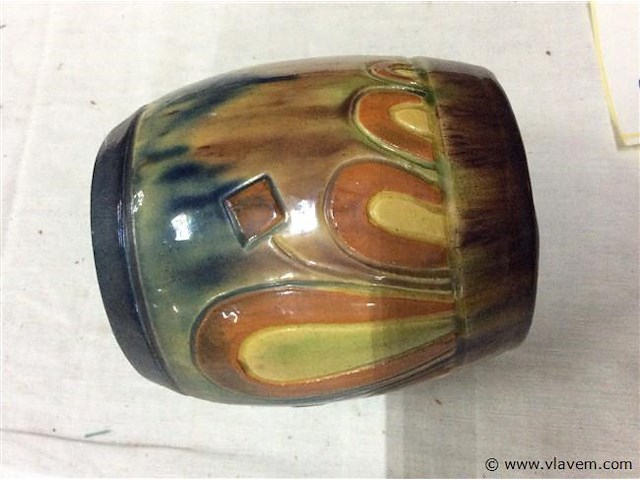 Bierpot vlaams aardewerk - afbeelding 2 van  2