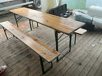 Bierset (tafel + 2 bankjes) (10x) - afbeelding 4 van  4
