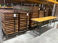 Biertafel 50x220cm met transportwagen (64x) - afbeelding 3 van  10