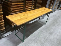 Biertafel 50x220cm met transportwagen (64x) - afbeelding 4 van  10