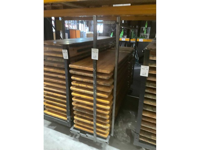 Biertafel 50x220cm met transportwagen (64x) - afbeelding 8 van  10