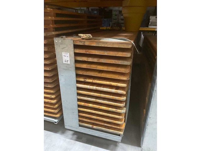 Biertafel 70x220cm met transportwagen (38x) - afbeelding 7 van  9