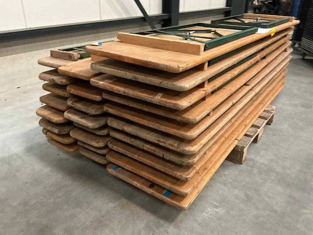 Biertafel / bankenset (8x) - afbeelding 4 van  5