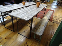 Biertafel en bierbank (4x) - afbeelding 2 van  3
