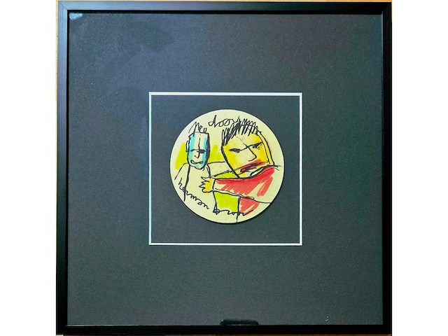 Bierviltje herman brood ‘nee door’ - afbeelding 2 van  3