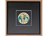 Bierviltje herman brood ‘veel pijn’ - afbeelding 2 van  3