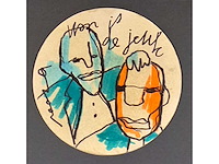 Bierviltje herman brood ‘waar is de jeuk’ - afbeelding 1 van  3