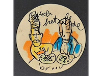 Bierviltje herman brood ‘wel hetzelfde’ - afbeelding 1 van  1