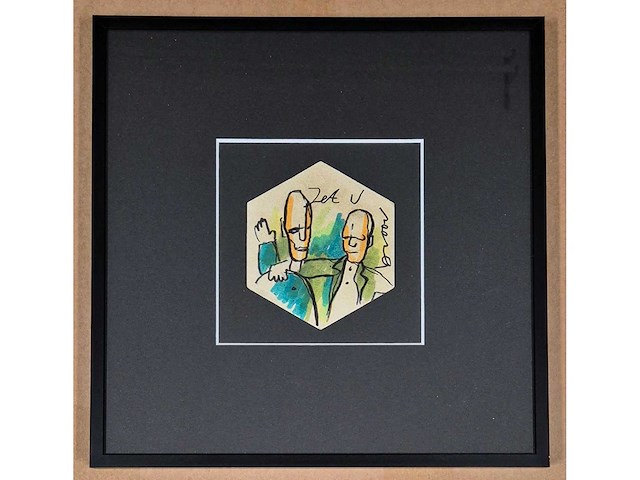 Bierviltje herman brood ‘zet u’ - afbeelding 2 van  3