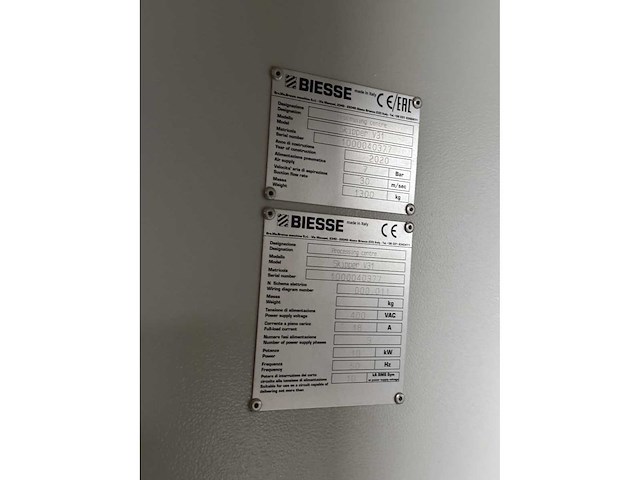 Biesse - 2020 - skipper v 31 - cnc-boormachine - afbeelding 26 van  33