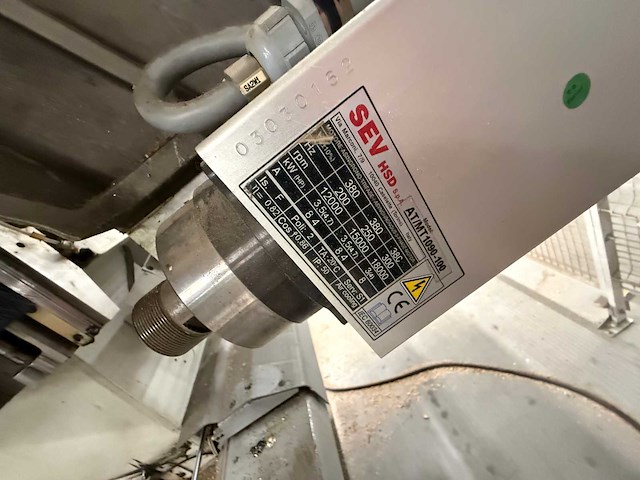 Biesse rover c3 cnc-freesmachine met becker vacuumpomp en console-tafel met pods - afbeelding 2 van  13