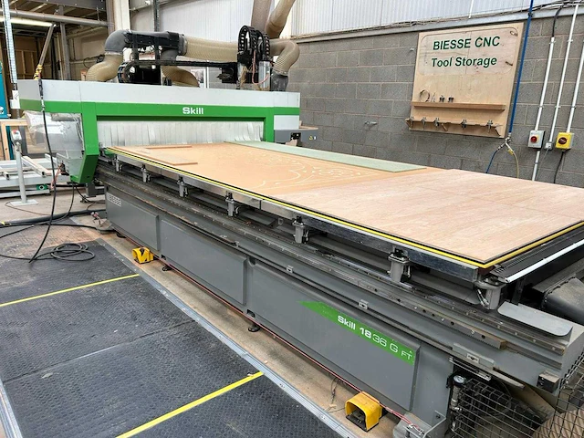 Biesse skill - 2014 - 18.36gft - verticale cnc -bewerkingscentra - afbeelding 1 van  13