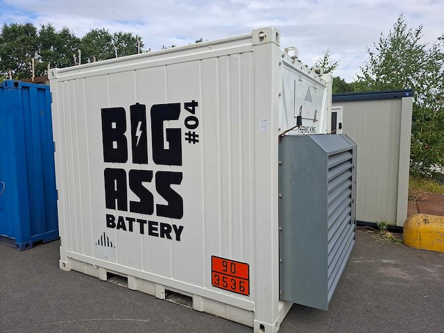 Big ass - 2024 - 340kw-400kwh - energieopslagsysteem - afbeelding 1 van  21