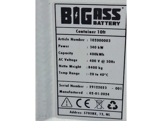 Big ass - 2024 - 340kw-400kwh - energieopslagsysteem - afbeelding 18 van  21