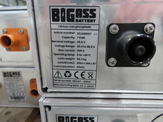 Big ass - 2024 - 6,5kw - batterij (4x) - afbeelding 4 van  4